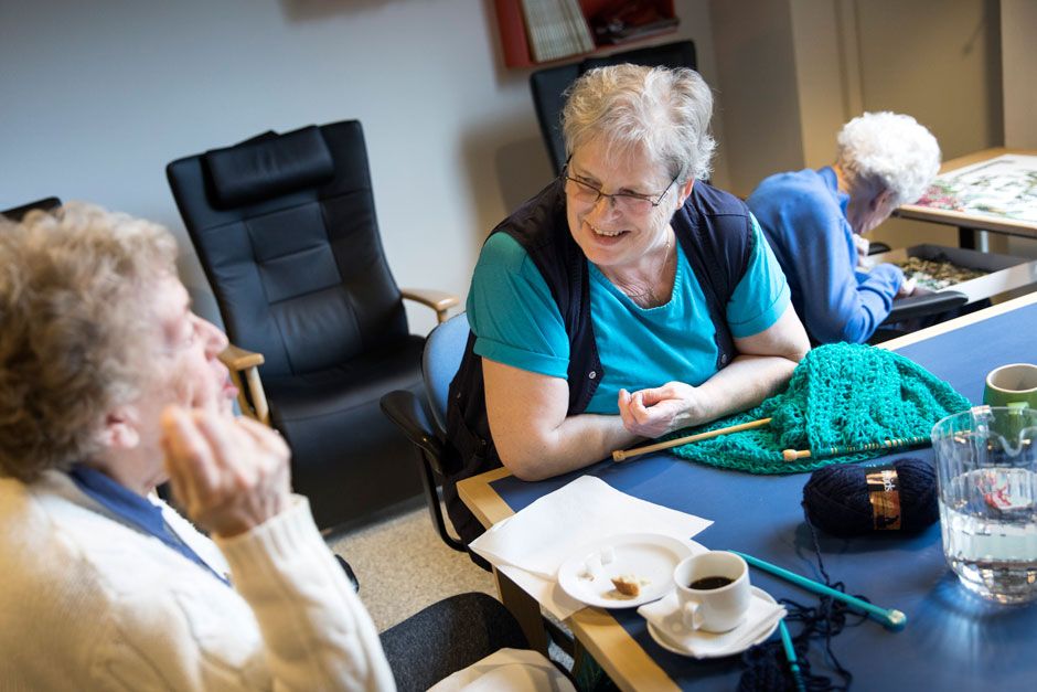 Othello Plejecenter i Fredericia har glæde af fleksjobbere. Foto: Thomas Bertelsen