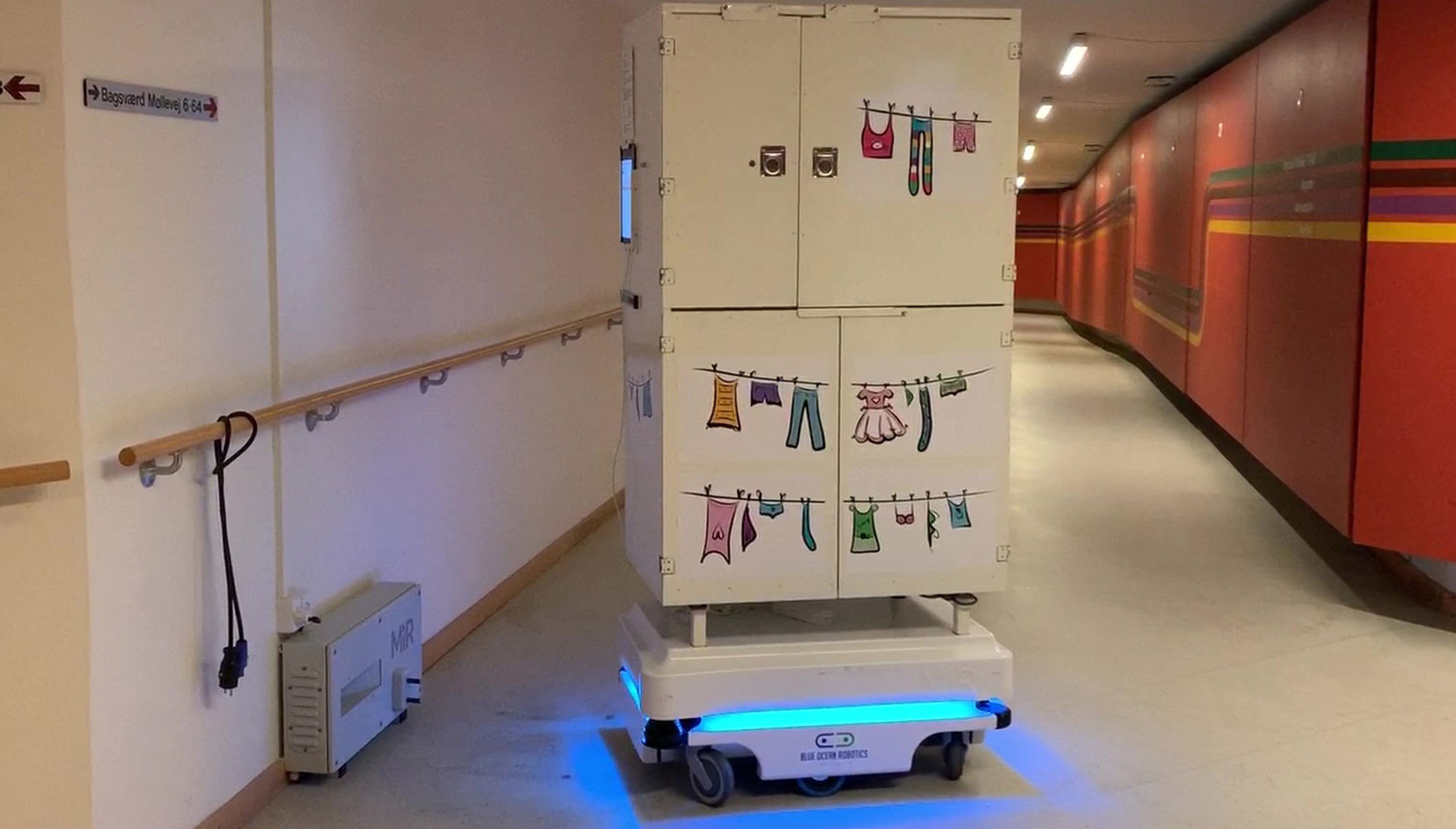 Transportrobotten Trille i Gladsaxe