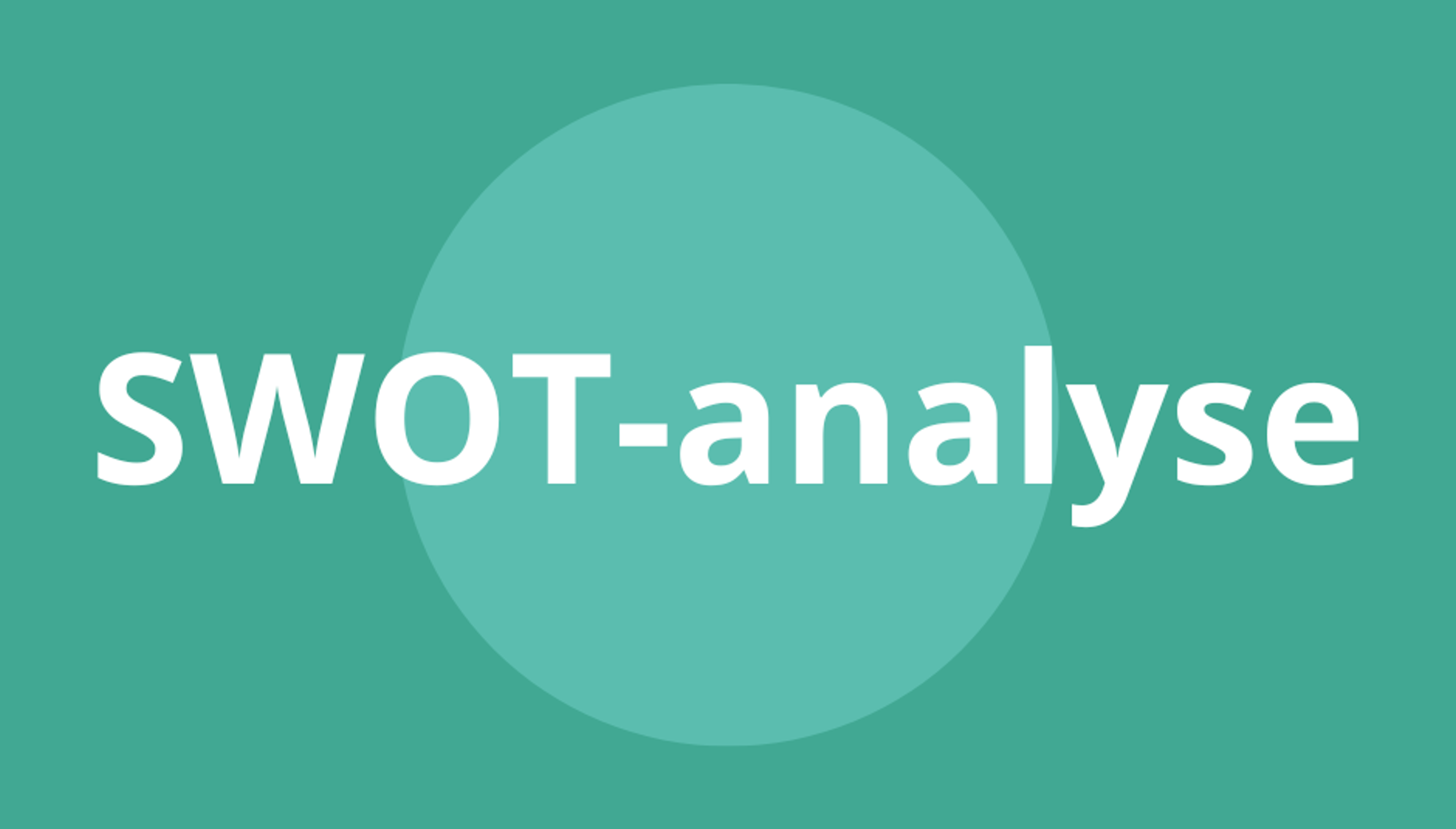 Swot-analyse
