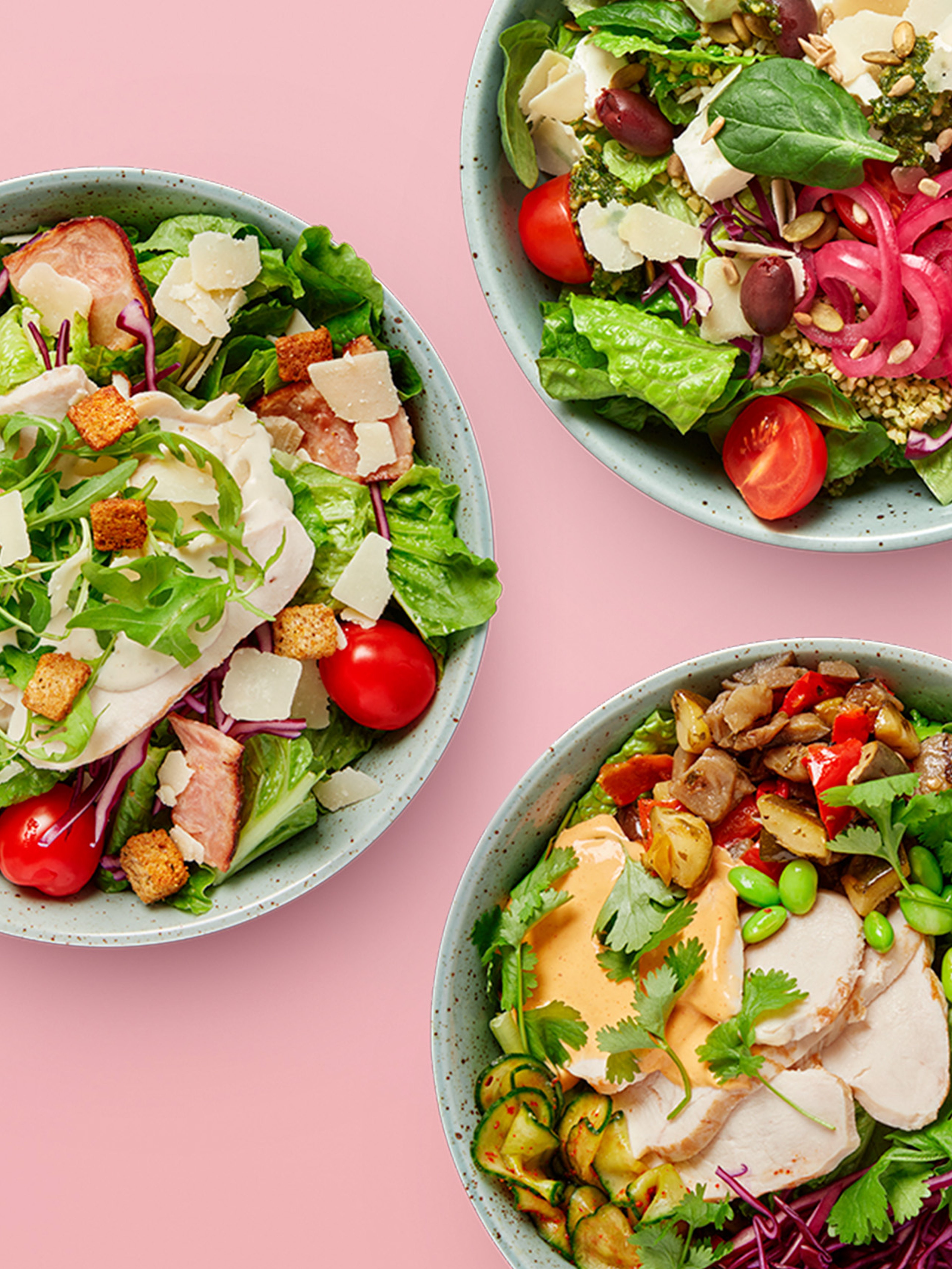 Try our new salads!
