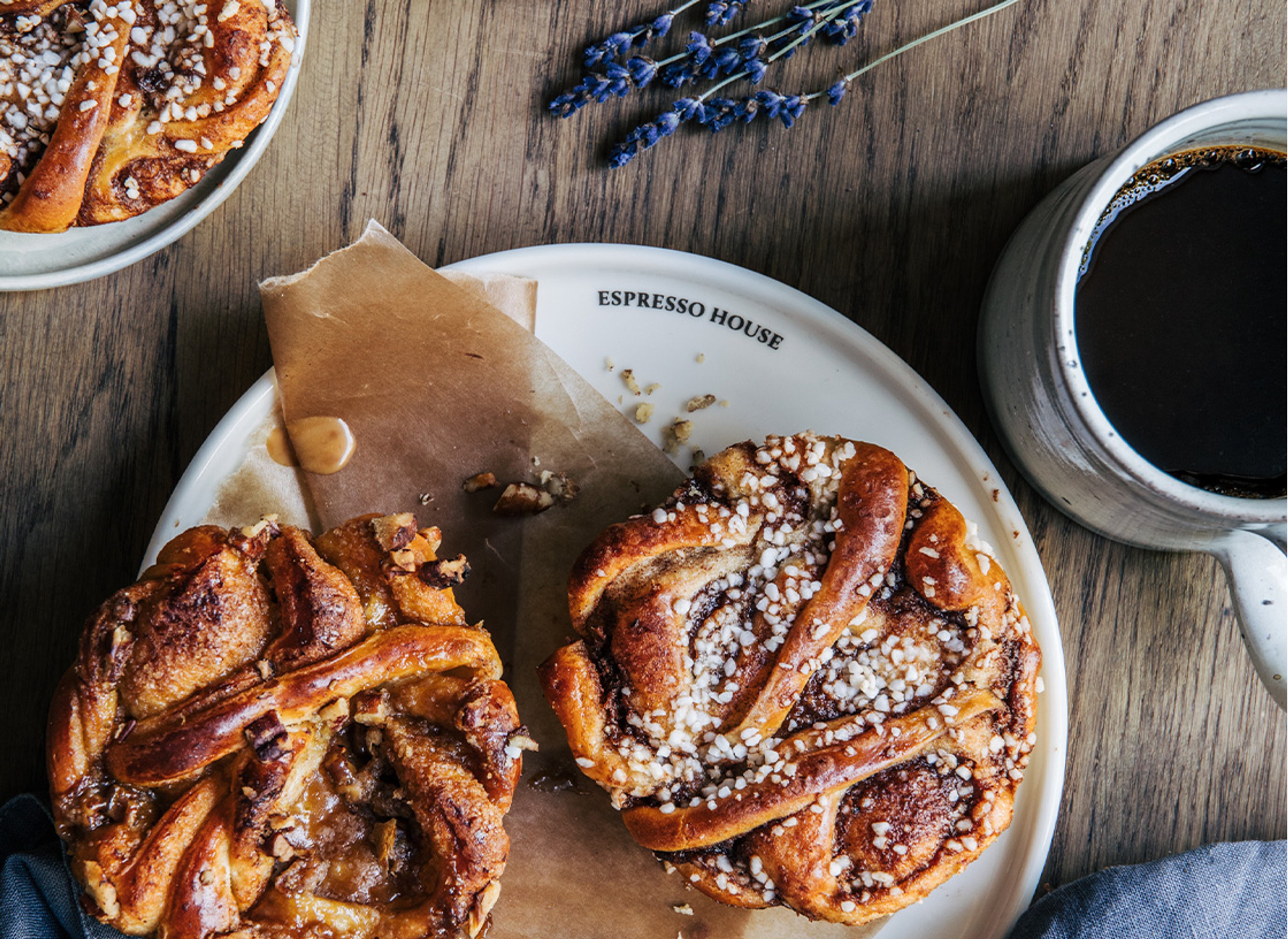 Buns at Espresso House