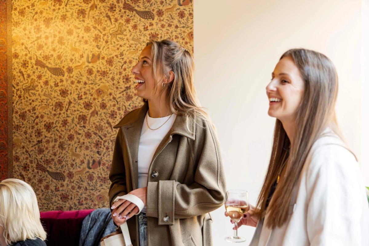 Business networking at Olive and Wilde Studios