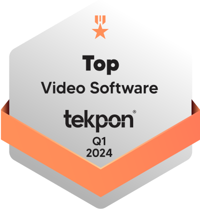 Tekpon: Top Video Software 2024 Q1