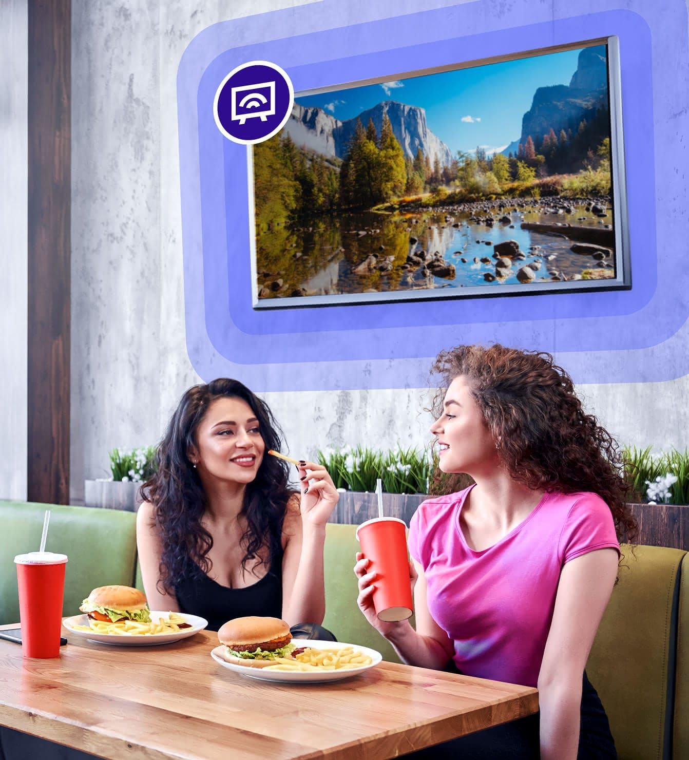 QSR locations use Rockbot TV