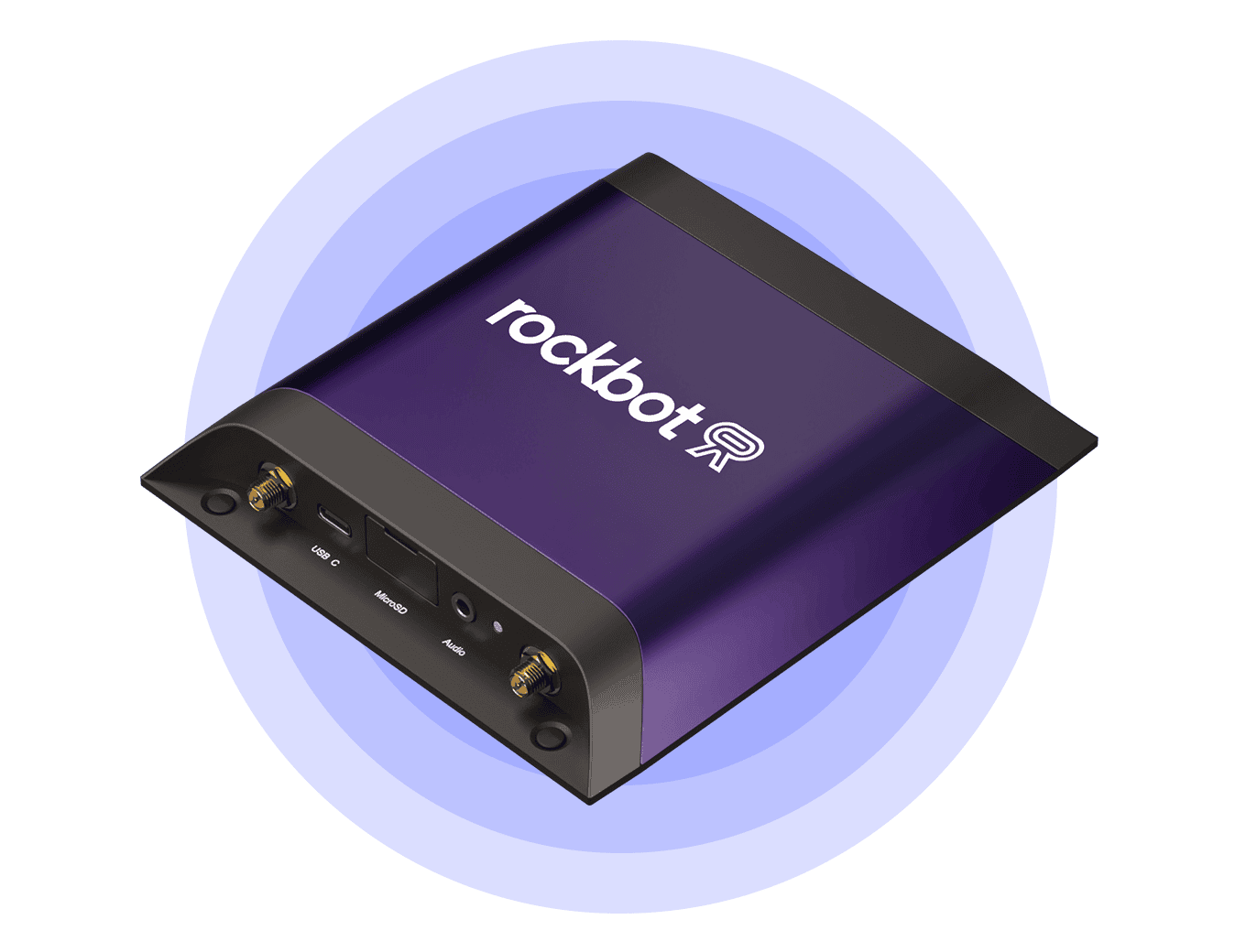 Rockbot Media Player for digital signage, music, and TV playback across locations.
