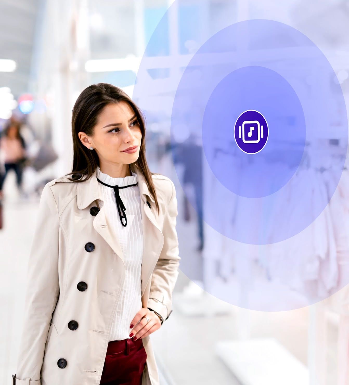 Music in retail store