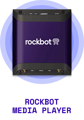 Compact media device that powers reliable digital signage and audio experiences across business locations