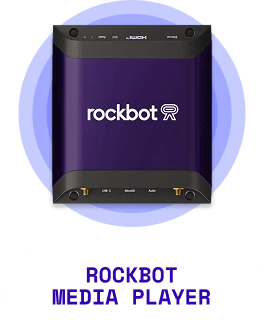 Compact media device that powers reliable digital signage and audio experiences across business locations