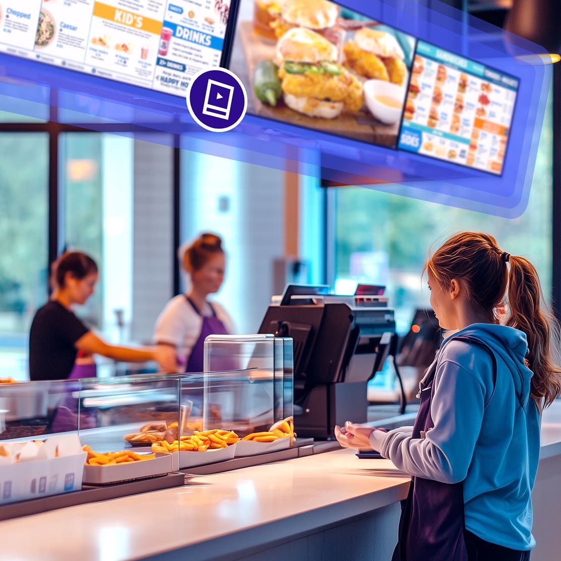 Menu Boards in Restaurant