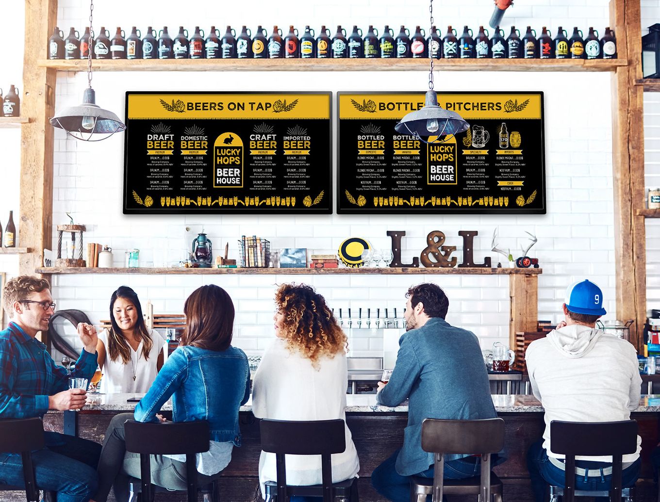 Bars & Breweries Menu Boards image