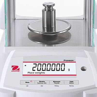 Аналитические весы Pioneer™ — особенность 3