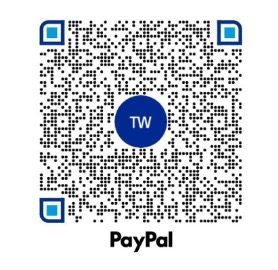 PayPal donation QR code