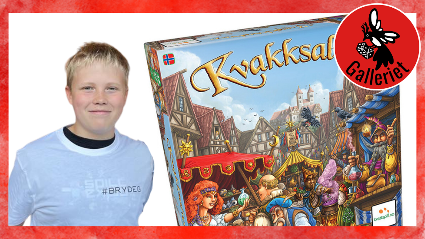 Bilde av Konstantin og brettspelet Kvakksalver