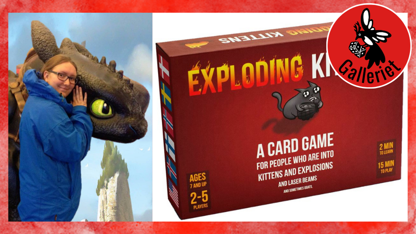 Bilde for "Exploding Kittens" m/ Marie - SognaCon 2025
