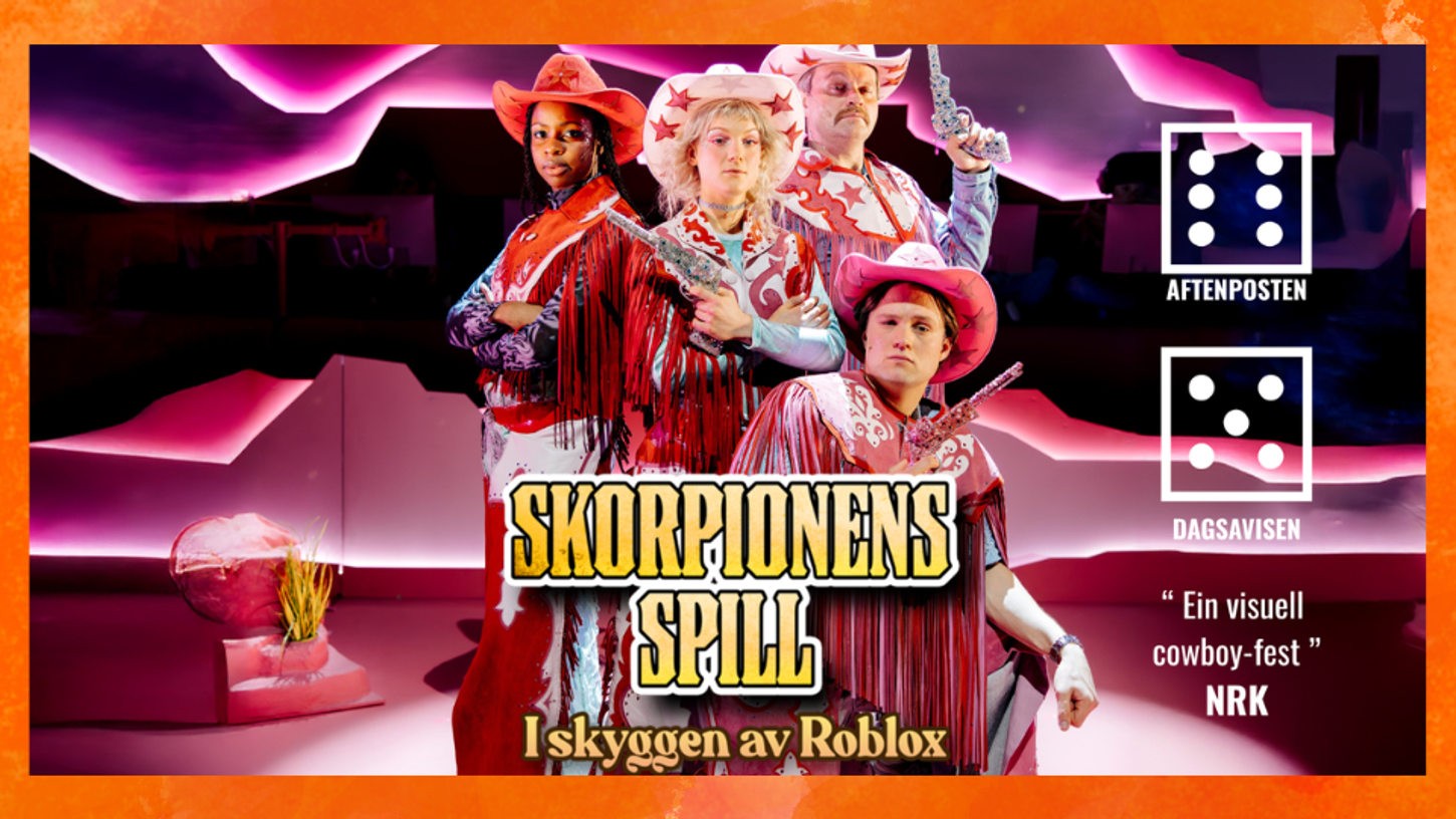 Bilde for Riksteatret: Skorpionens spill - i skyggen av Roblox