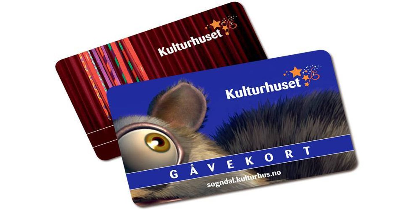 To gåvekort