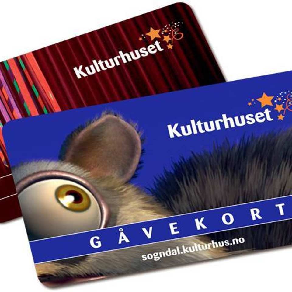 To gåvekort