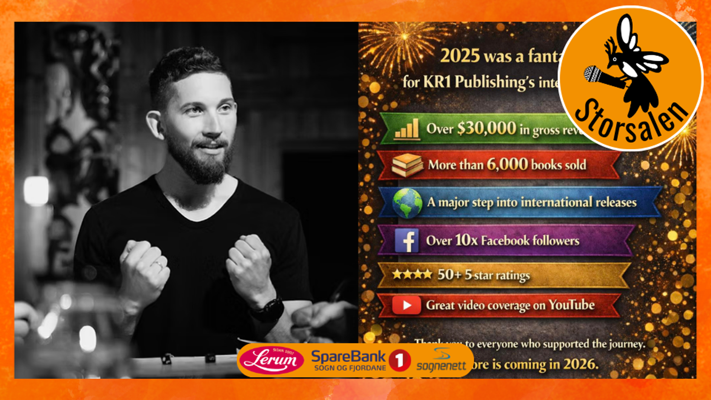 Bilde av Karl Otto Kristoffersen og nokre fakta frå 2025-salgsresultat