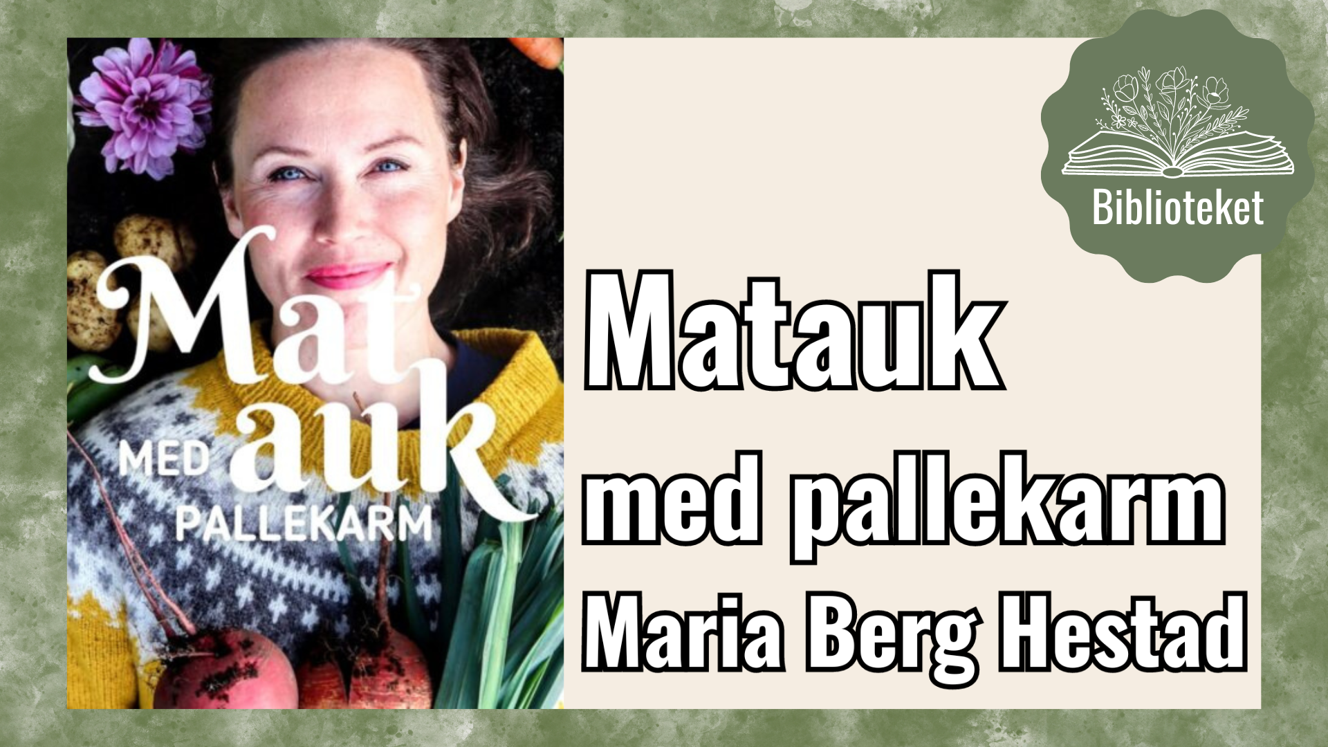 Matauk Med Pallekarm Ved Maria Berg Hestad - Sogndal Kulturhus