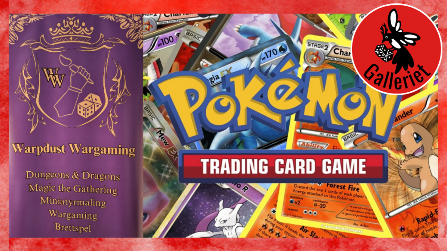 Bilde for "Pokemon TCG kortspel" m/ Warpdust Wargaming - SognaCon 2025