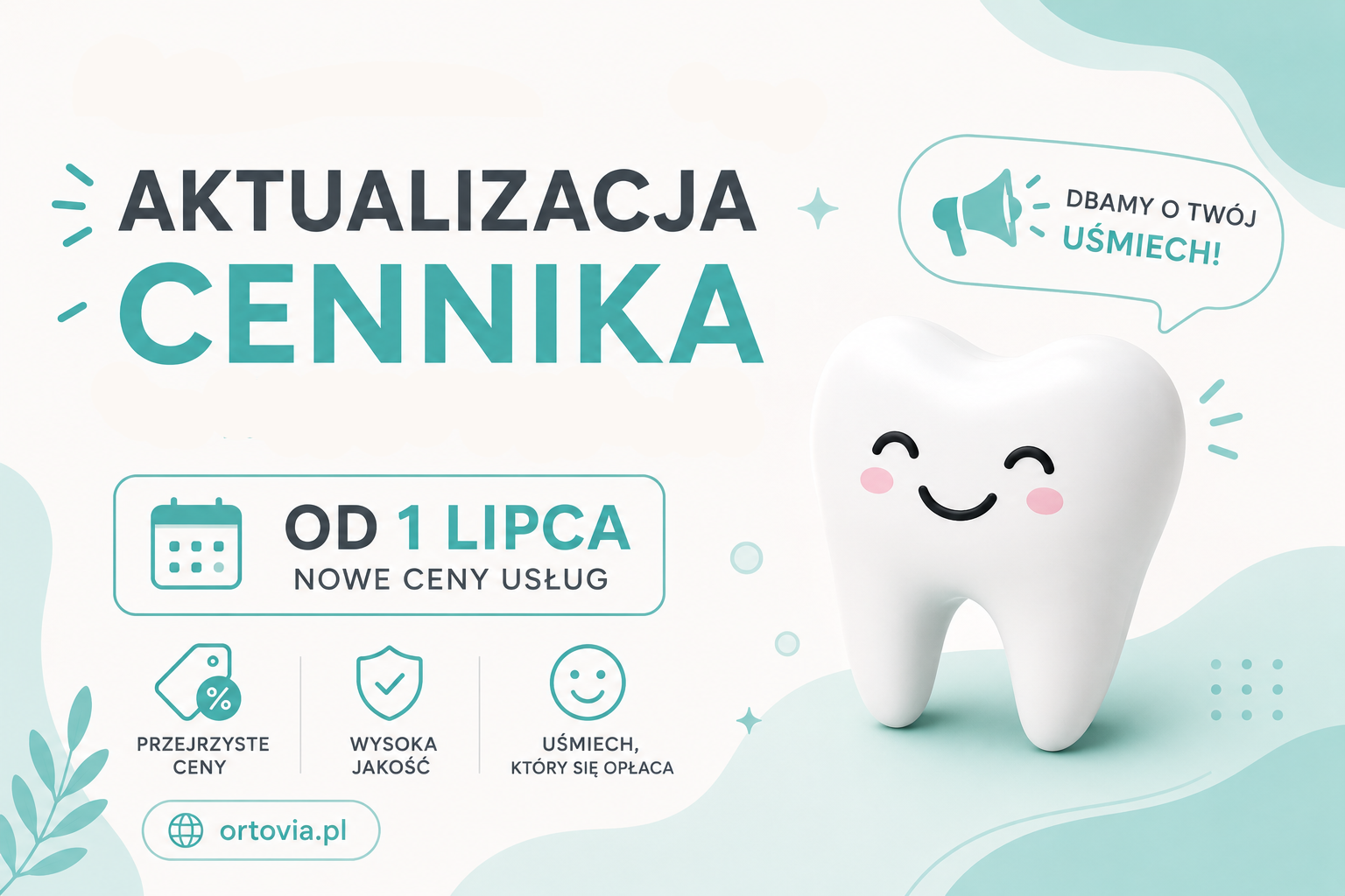 Aktualizacja cennika od 1 lipca 2026