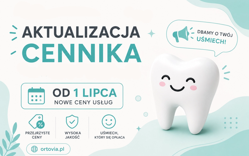 Aktualizacja cennika od 1 lipca 2026