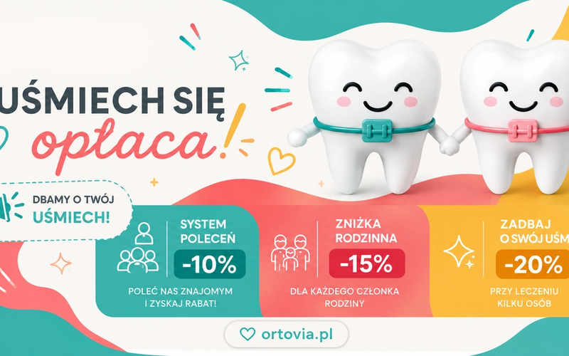 Uśmiech się opłaca – rabaty w OrtoVia