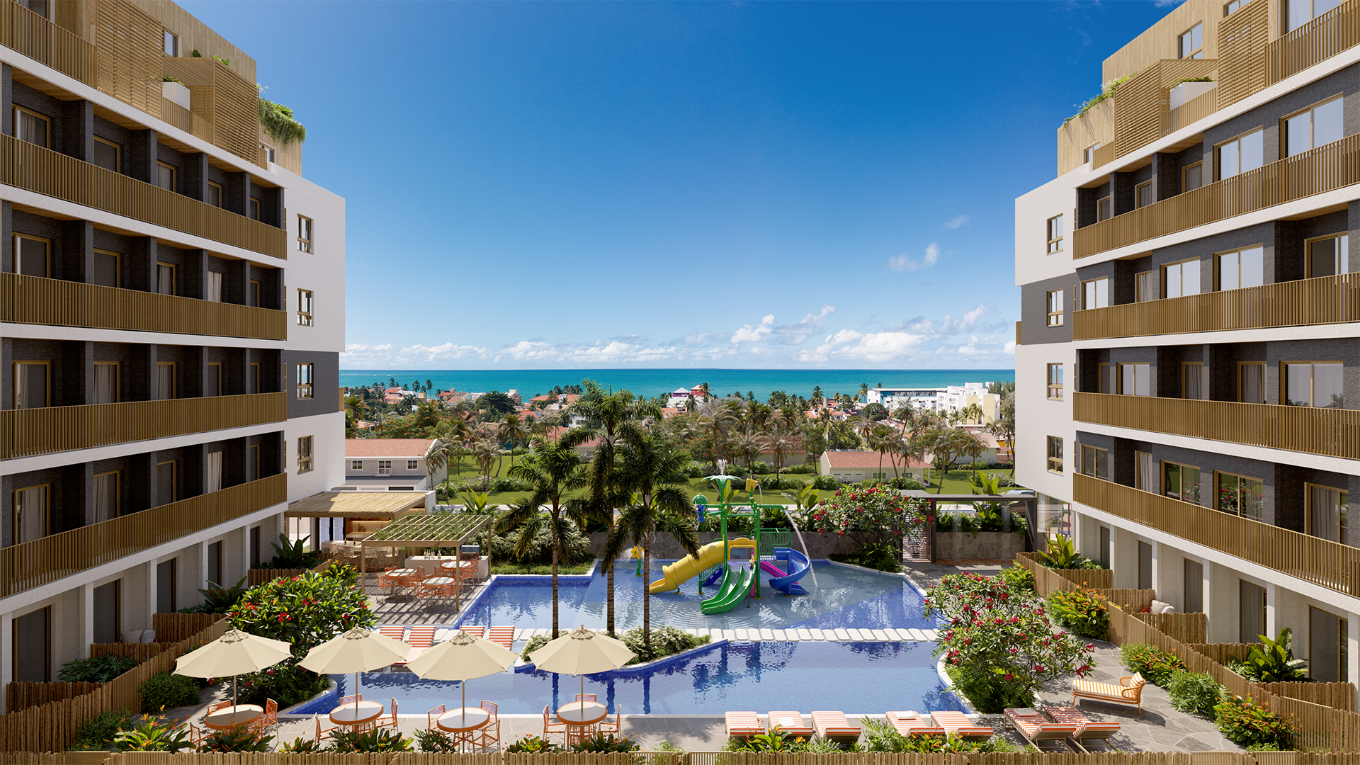 Miniatura 6 de Sunset Beach Hall - Resort Premium Carneiros