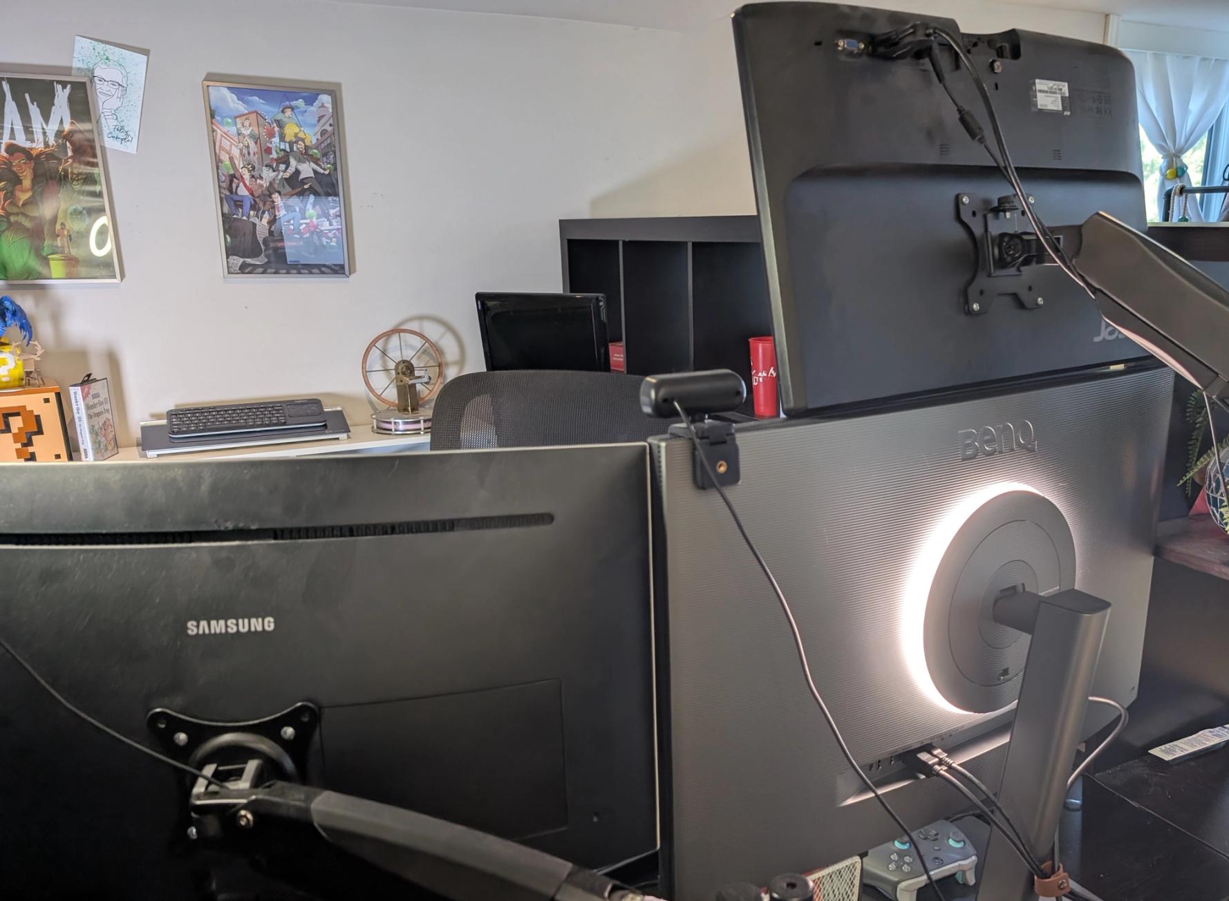 The back of my BenQ Monitor