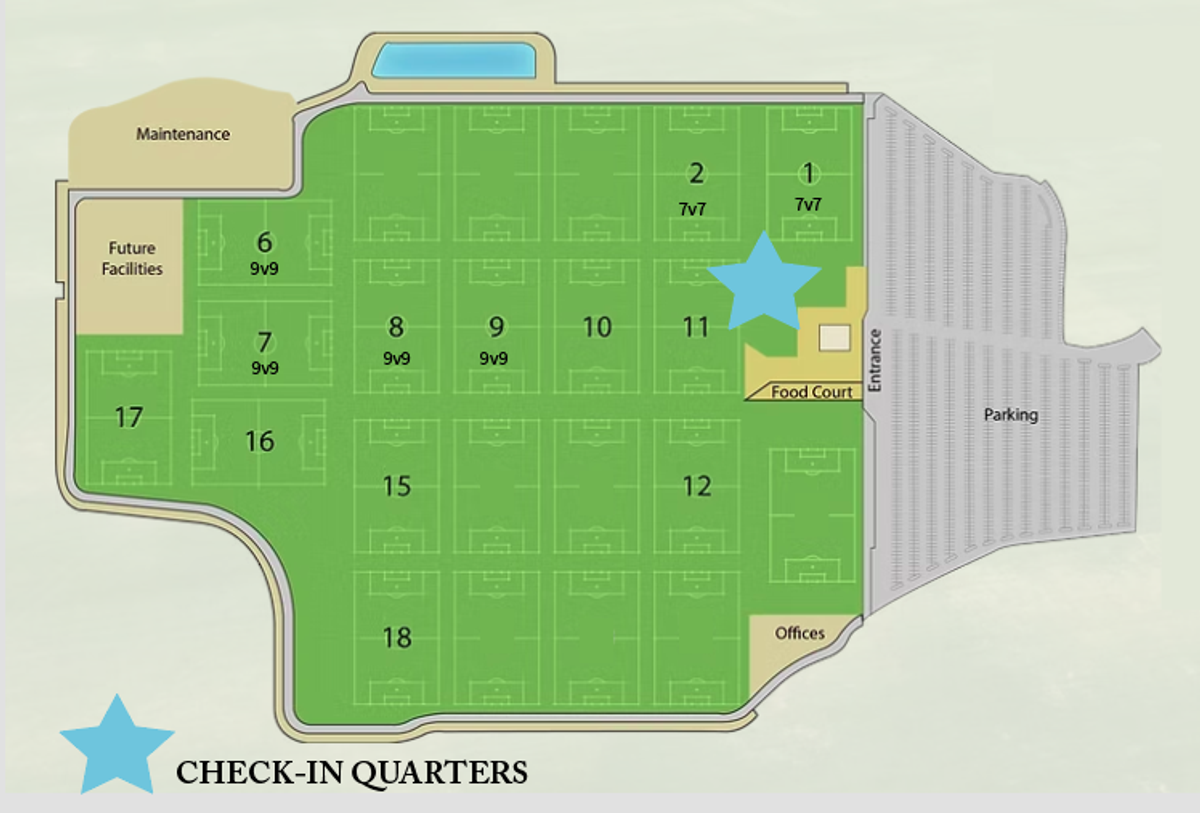 Field Layout Map