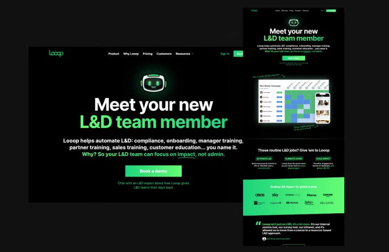 Looop — LMS for L&D