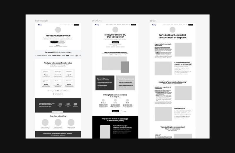 Rep AI — B2B ecommerce