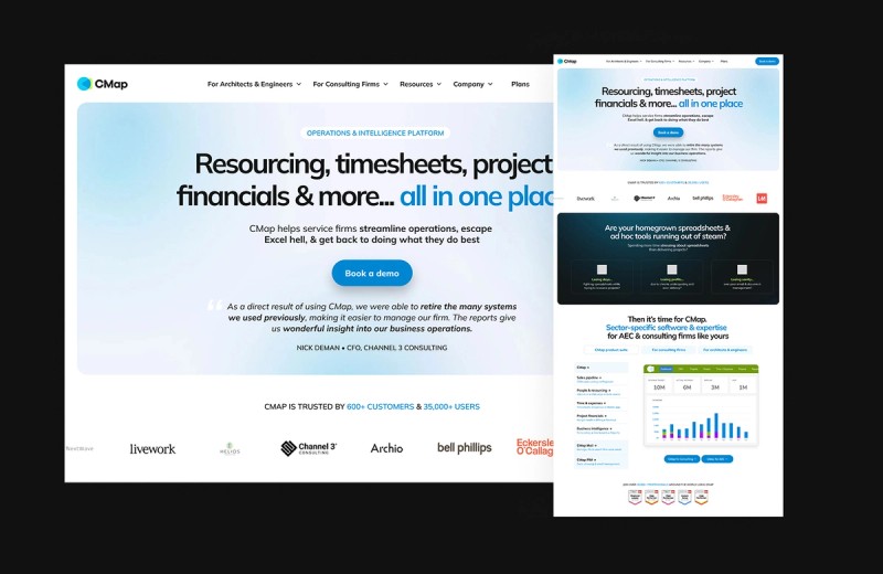 CMap — Project Mgmt SaaS