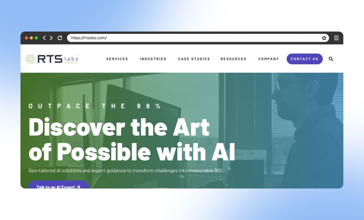 RTS Labs website homepage