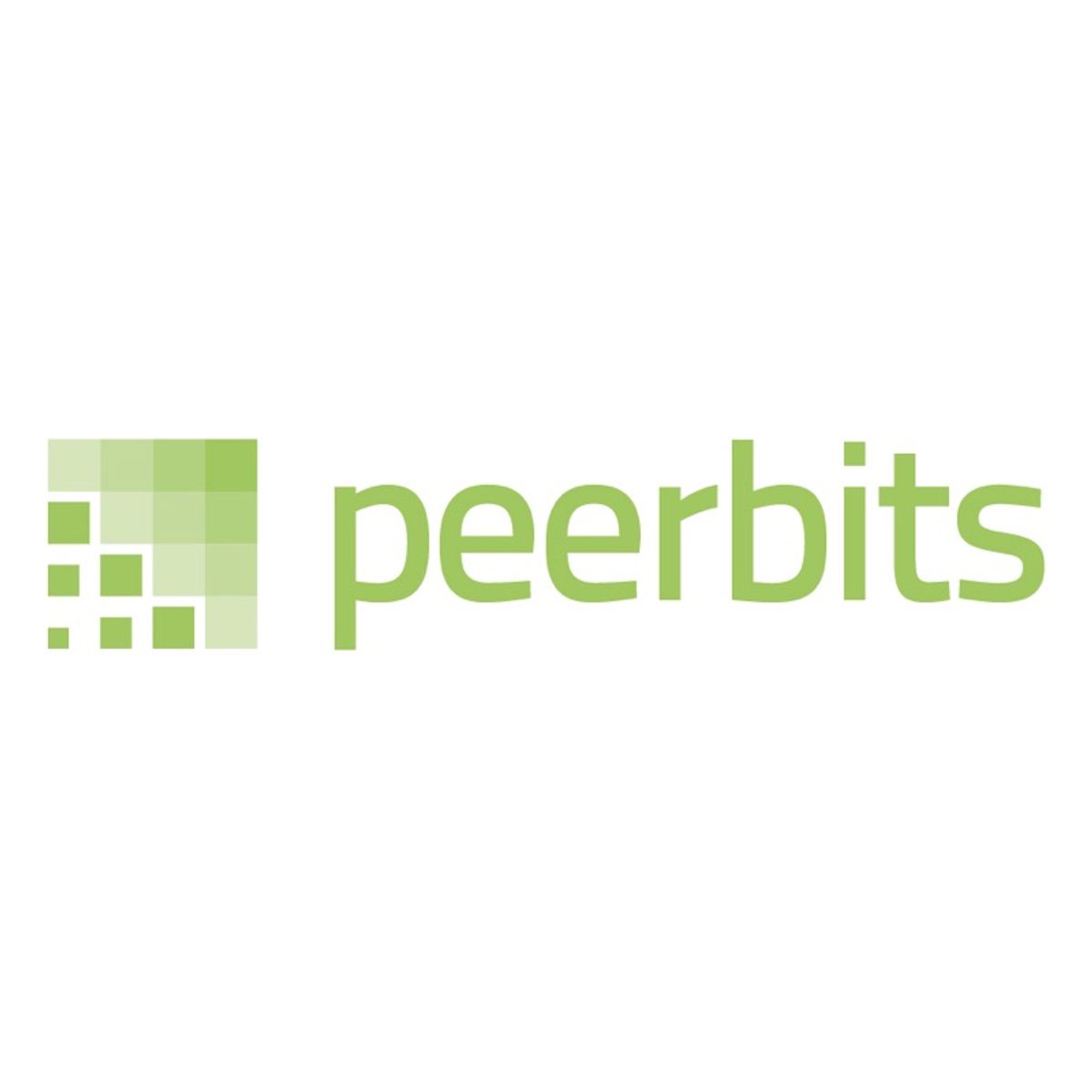 The Peerbits logo: a blue and orange mark above the Peerbits wordmark