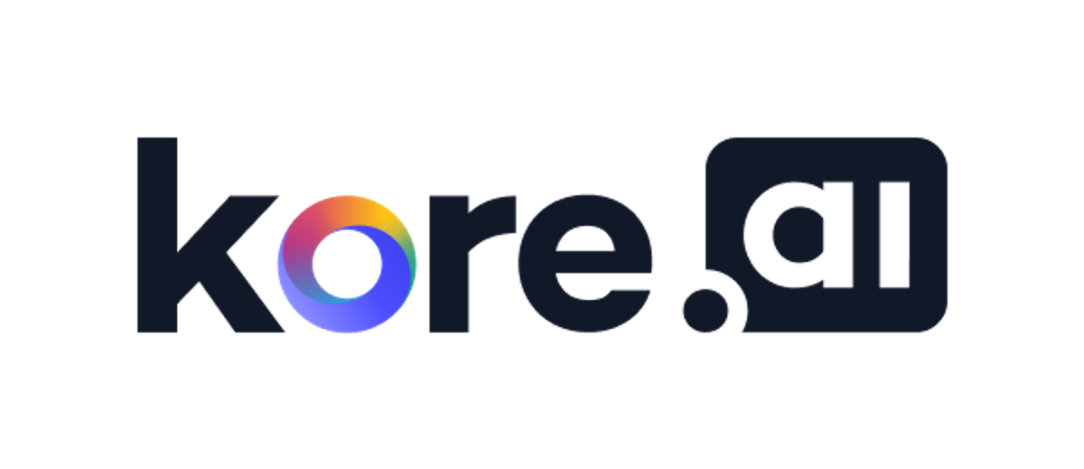 The Kore.ai logo: a stylised orange and grey mark beside the kore.ai wordmark