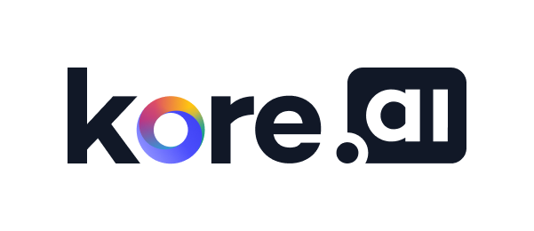 The Kore.ai logo: a stylised orange and grey mark beside the kore.ai wordmark