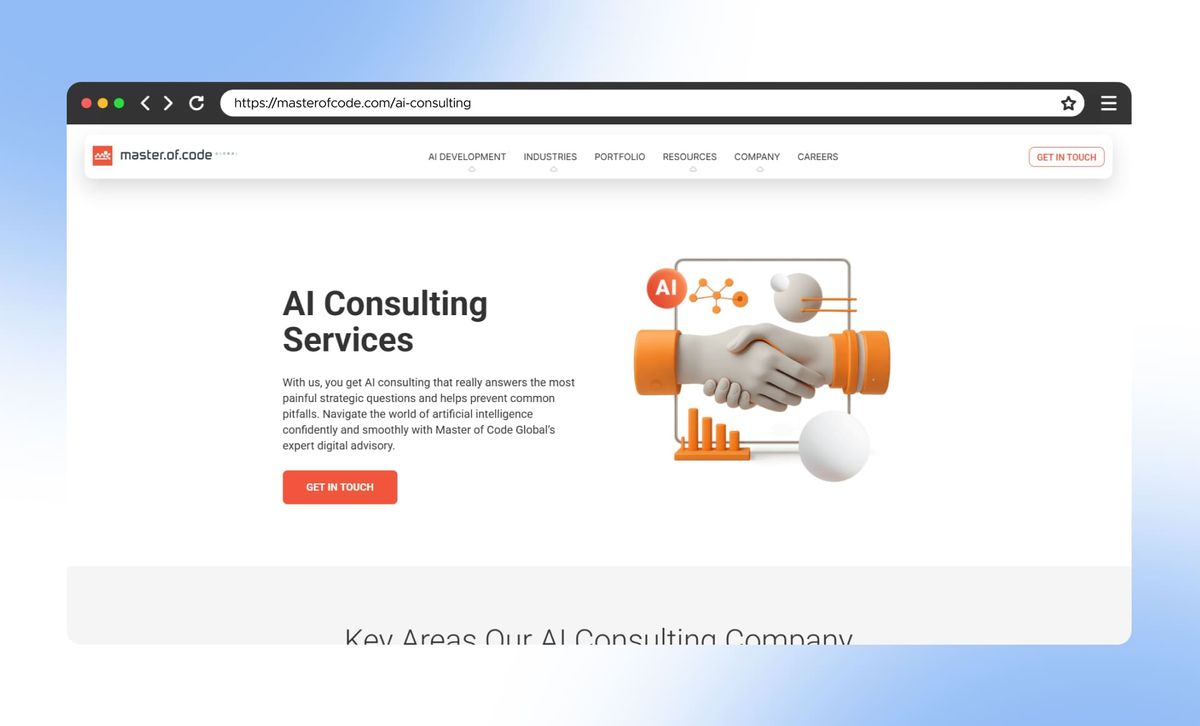 Master of Code Global conversational and generative AI consulting