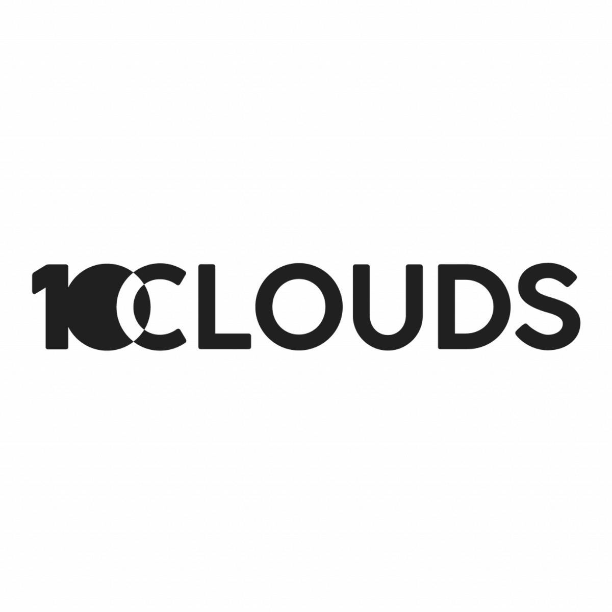 The 10Clouds logo: a cloud mark above the 10Clouds wordmark