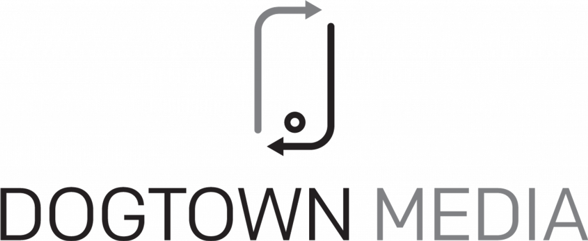 The Dogtown Media logo: a dark circular mark beside the Dogtown Media wordmark