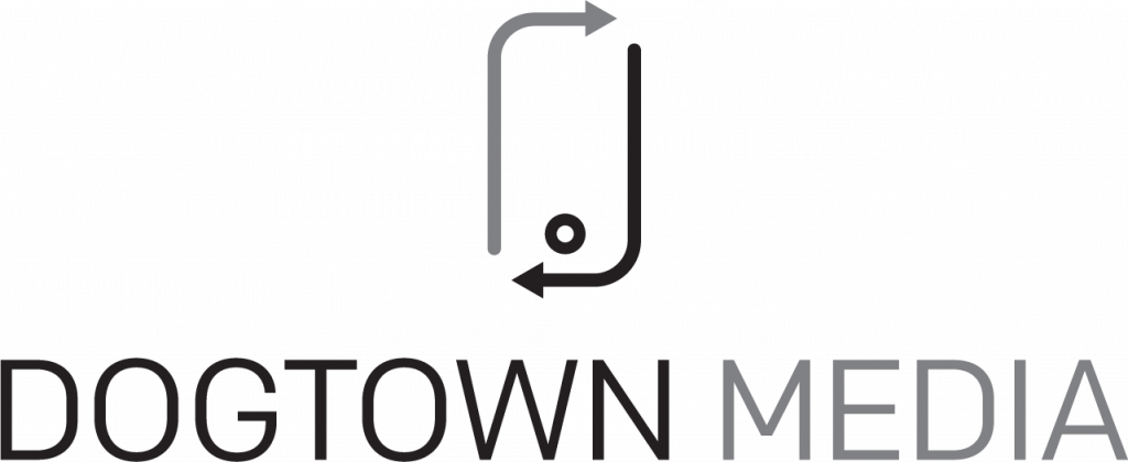 The Dogtown Media logo: a dark circular mark beside the Dogtown Media wordmark