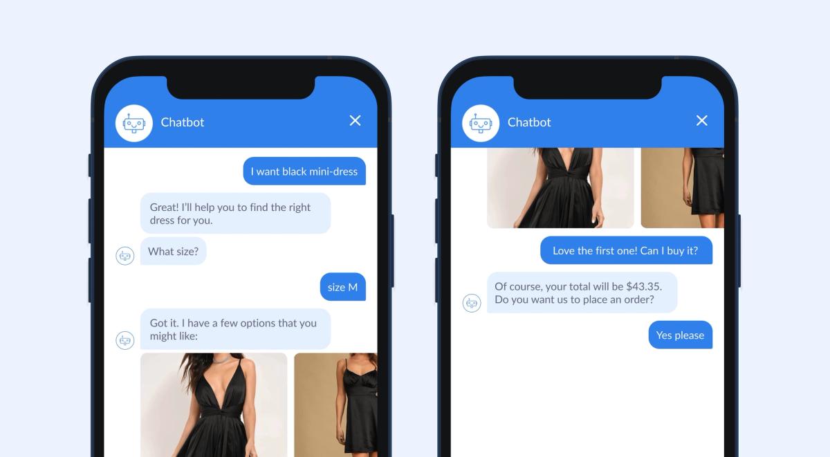 chatbot instant purchase