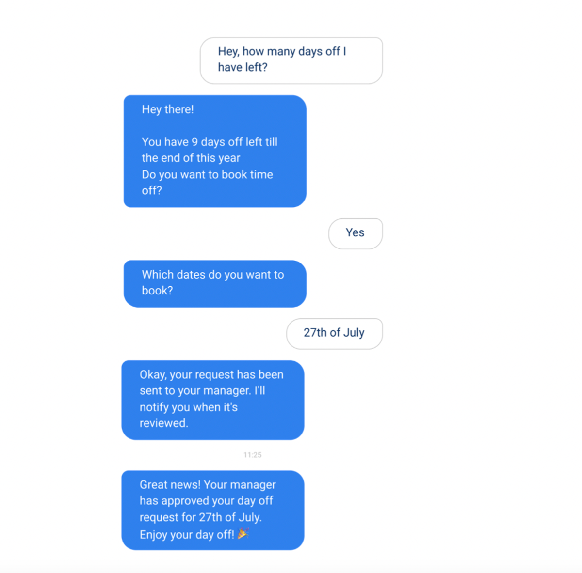 HR Assistant Example