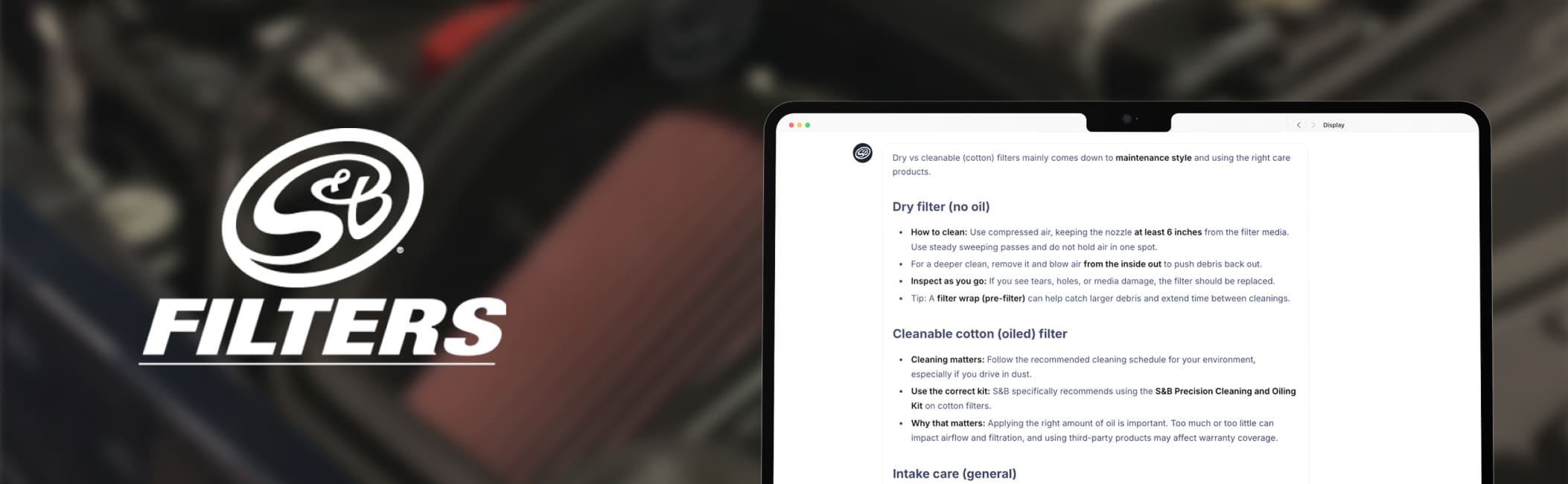 S&B Filters case study