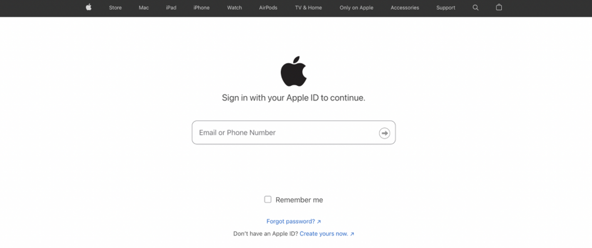 Apple Business Register — Get Started screen