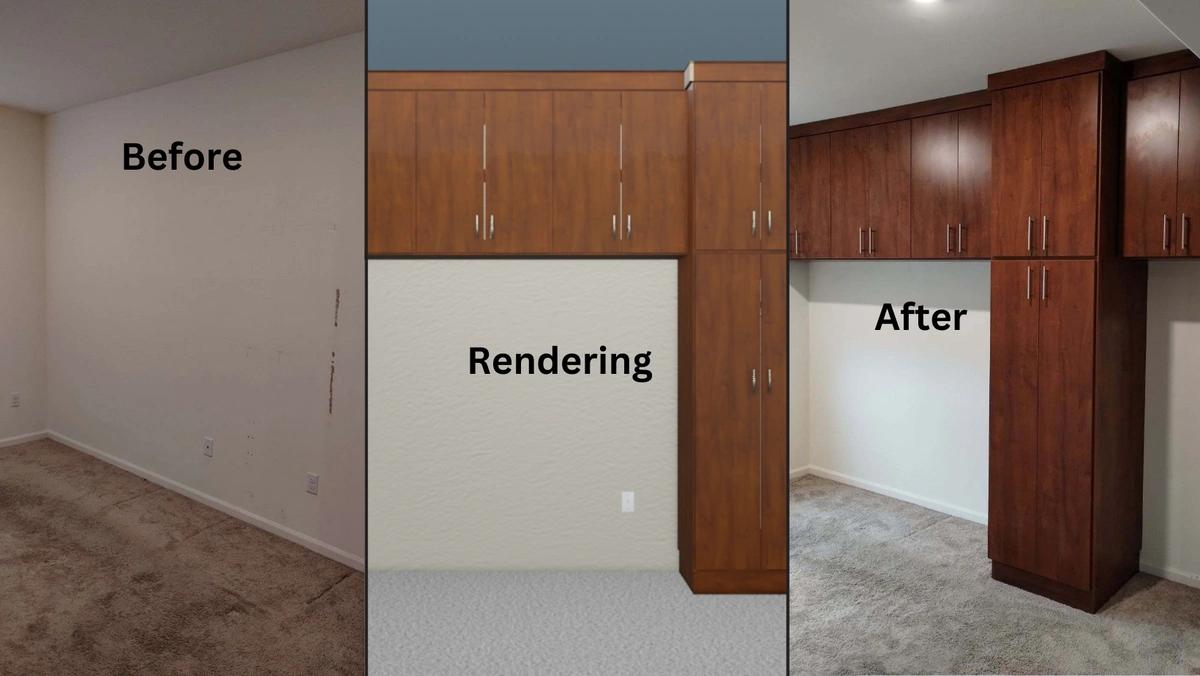tucson closet before and after photos