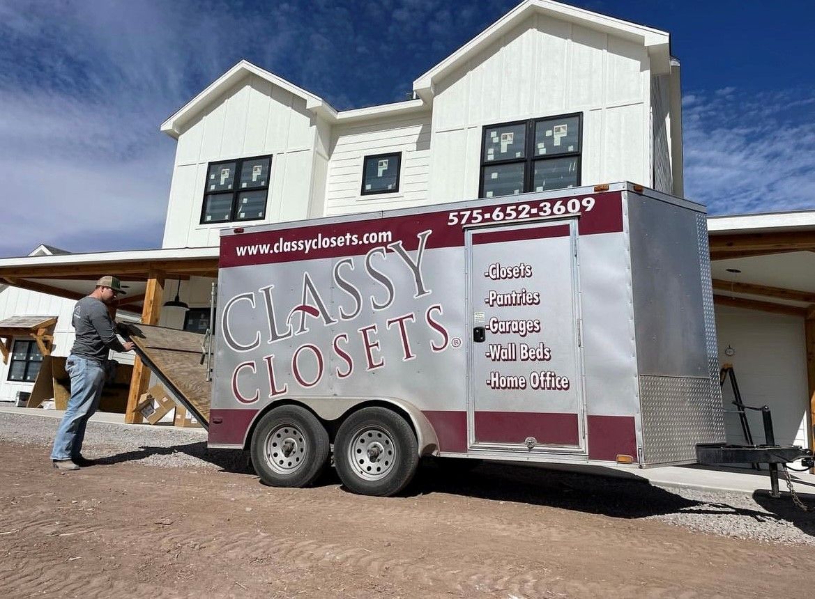classy closets trailer