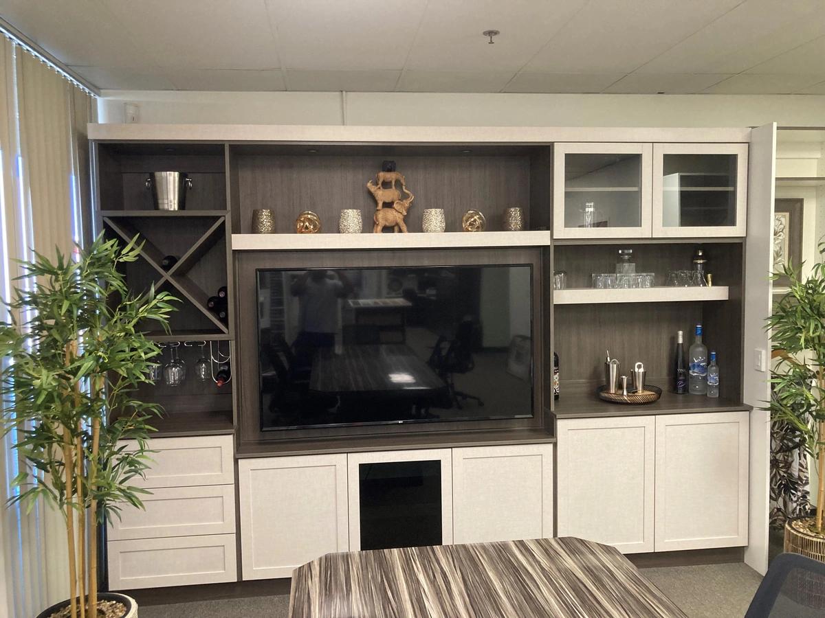 entertainment center storage