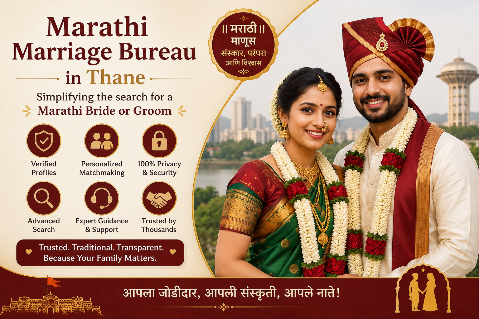 How Marathi Marriage Bureaus and Matrimony Sites in Thane Simplify the Search for a Marathi Bride or Groom