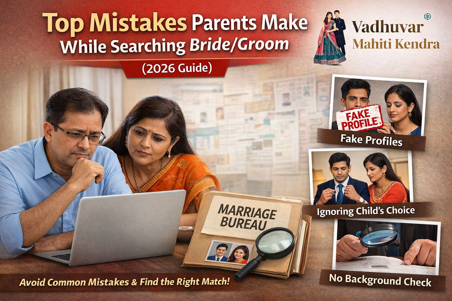 Top Mistakes Parents Make While Searching Bride/Groom (2026 Guide)